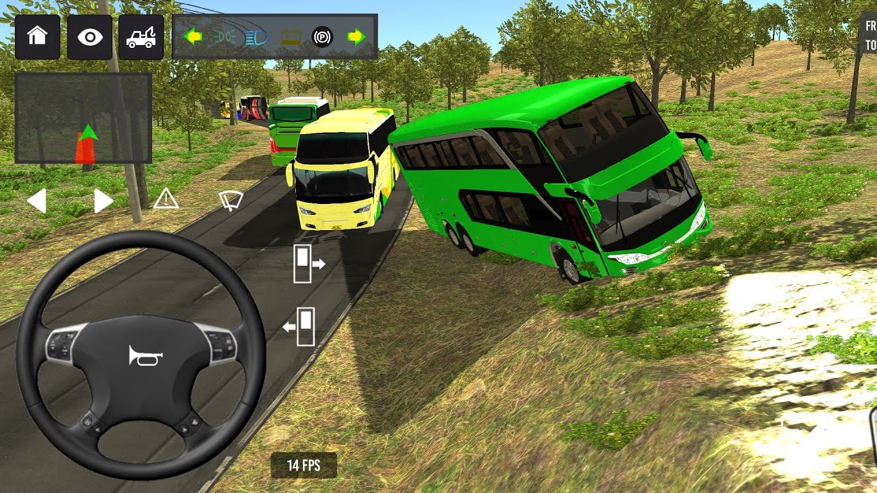 🤪Bus simulator indonesia ll new euro coach bus simulator indonesia l 💥#bussimulatorindonesia #games 