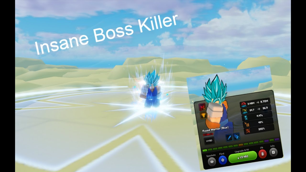 New Boosted Fused Warrior Blue (Vegito) Showcase In ALS