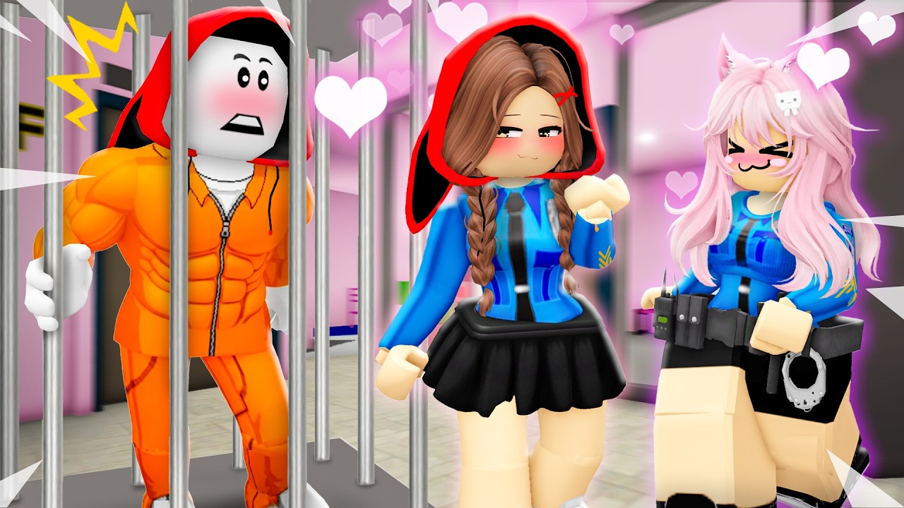 POPULAR JJ Locked in a PRISON by YANDERE POLICE?! 💗 - Maizen Roblox