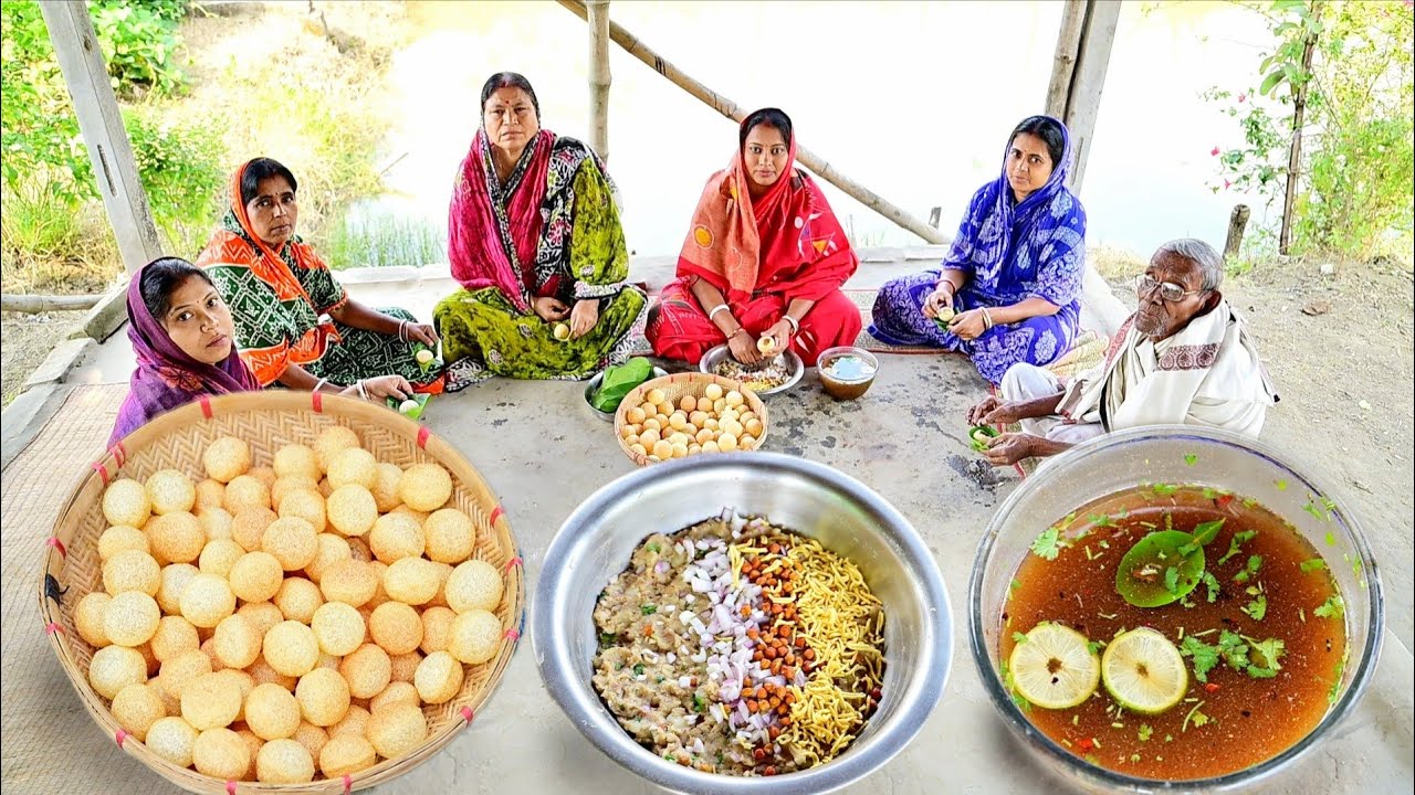 বাড়িতে আজ ফুচকা বানিয়ে সবাইমিলে ফুচকা খাওয়ার কম্পিটিশন করলাম