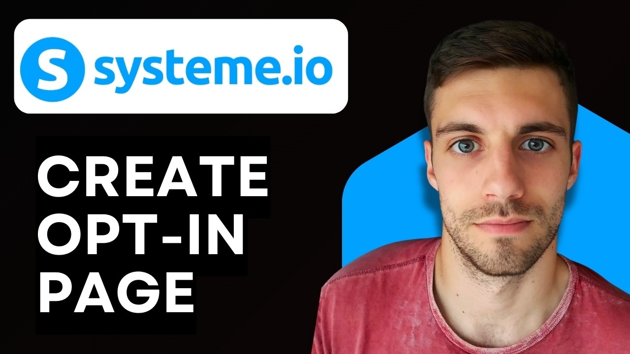 How to Create Opt-In Page in Systeme.io 2026 (Create Lead Capture Page Quickly)