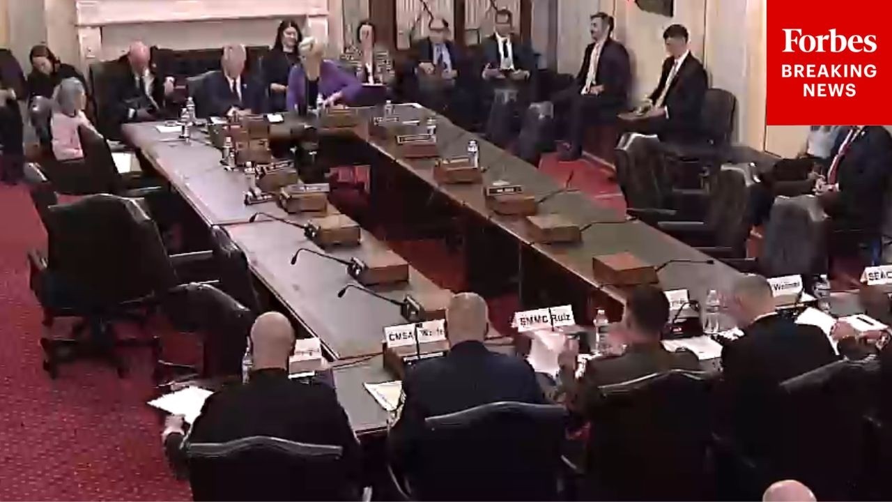 JUST IN: Senate Armed Services Committee Holds Hearing On Quality Of Life For Service Families