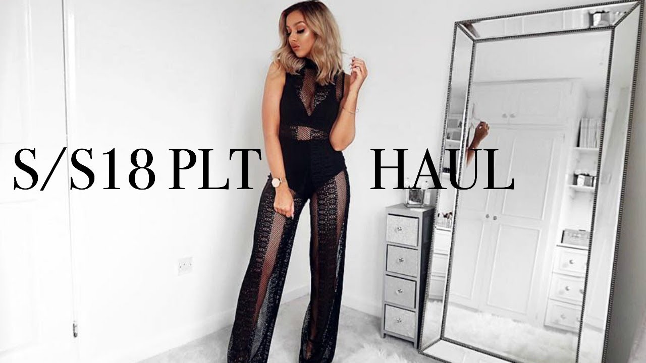 S/S18 PRETTY LITTLE THING HAUL // + Try-on