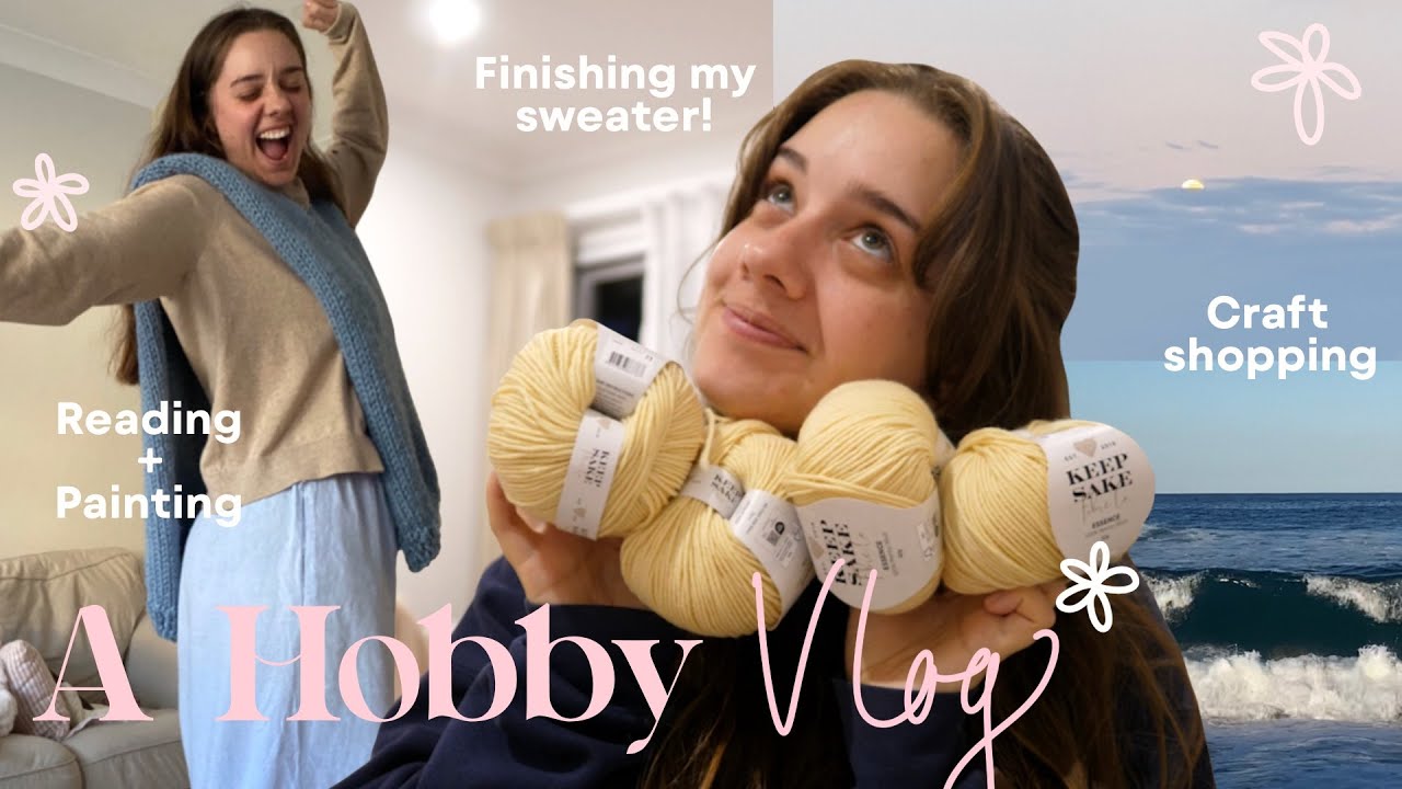 painting, baking, finishing my jumper and hanging with friends xx
