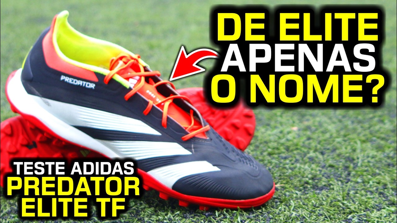 ELITE inferior a LEAGUE? - Teste chuteira society Adidas Predator Elite TF