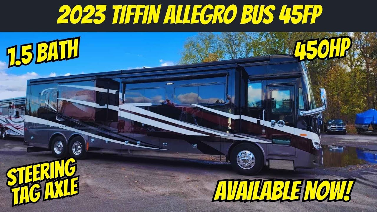 2023 Tiffin Allegro Bus 45FP RV Tour - is this 450HP Tiffin the Ultimate Diesel Pusher? The RV Pro 🚍
