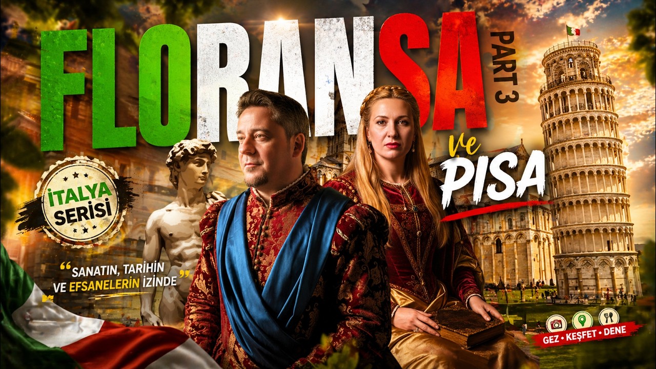 FLORANSA Gezi Rehberi 🇮🇹 3. Gün | Mucizeler Şehri Pisa | Yeme & İçme Tavsiyeleri #italya