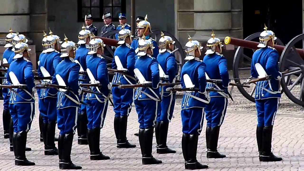 Stockholm Changing of the Guard 22-08-2010
