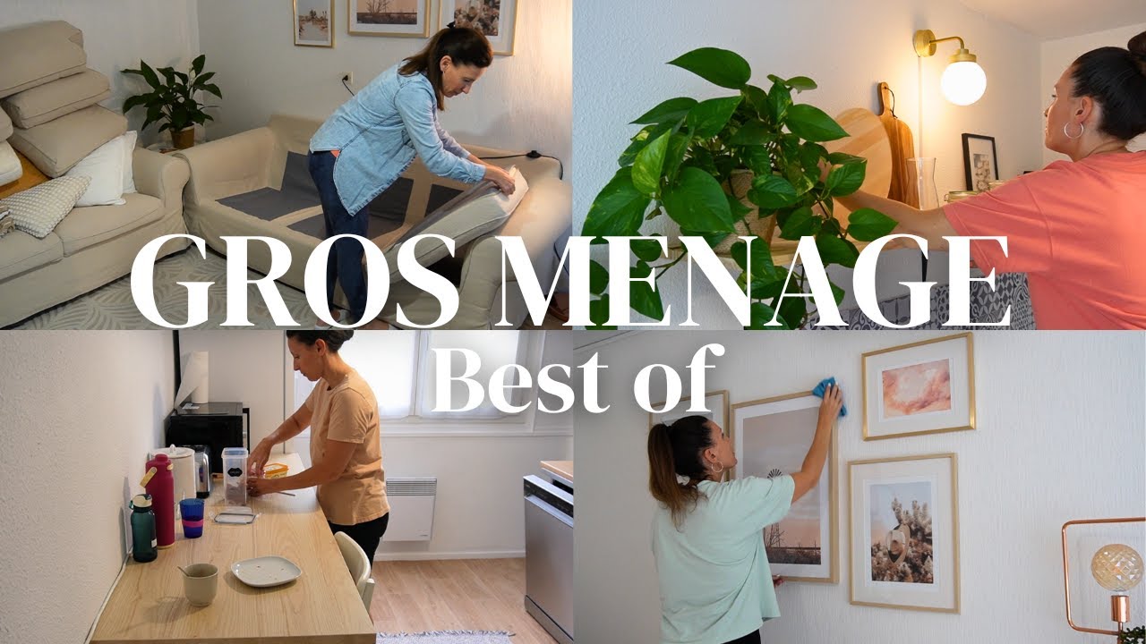 BEST OF GROS MENAGE✨ | meilleur nettoyage de la maison