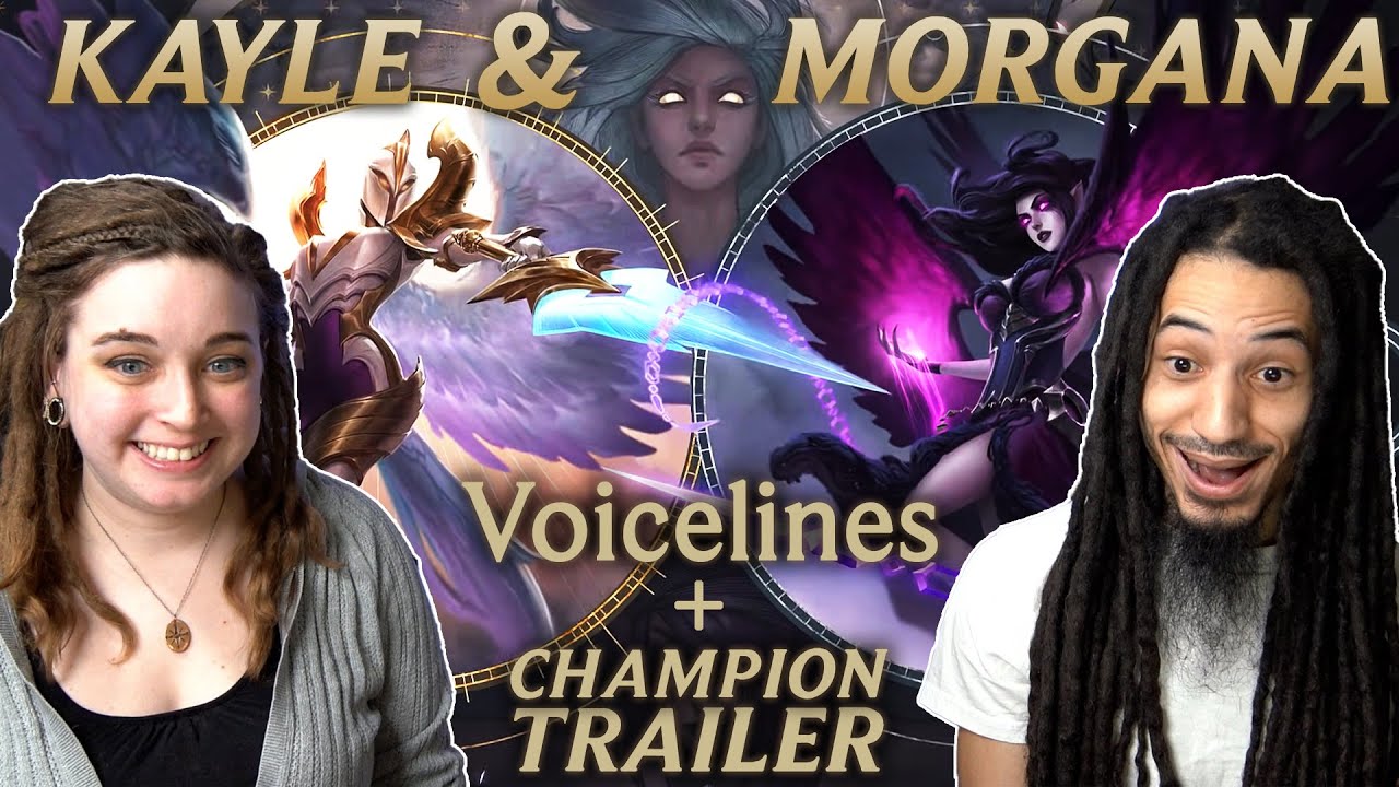 Arcane fans react to Kayle & Morgana Voicelines & Trailer | League Of Legends