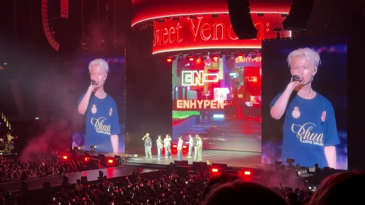 Sweet Venom (English Ver.) │ ENHYPEN Walk The Line World Tour in London 4K 22082025 