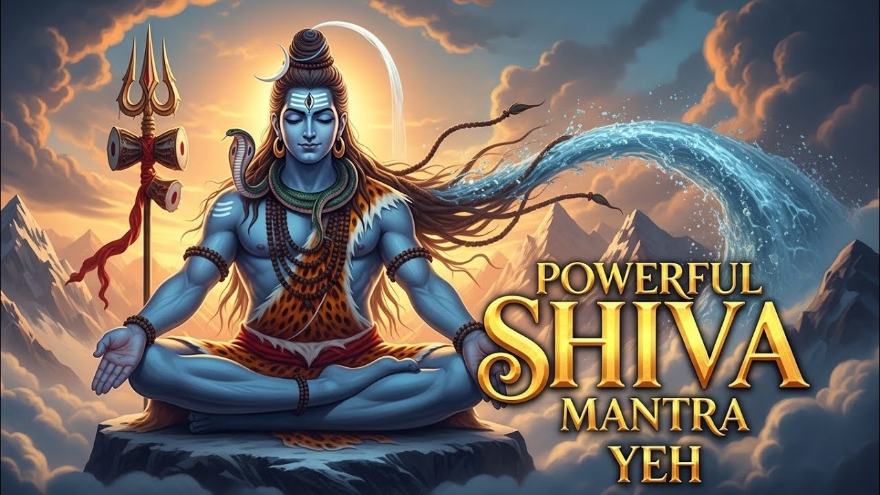 Most Powerful Shiva Mantra 🕉️ | 108 Times Chant for Protection, Peace & Positive Energy