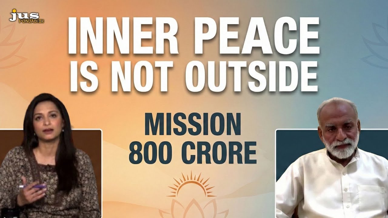 Mission 800 Crore: Can Inner Peace Reach the Whole World? | MAAsterG - GHJ Foundation