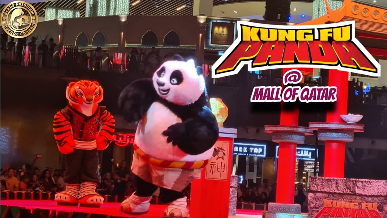 Kung Fu Panda || Warriors of the Awesomeness || Mall of Qatar || Rekha Kusumam