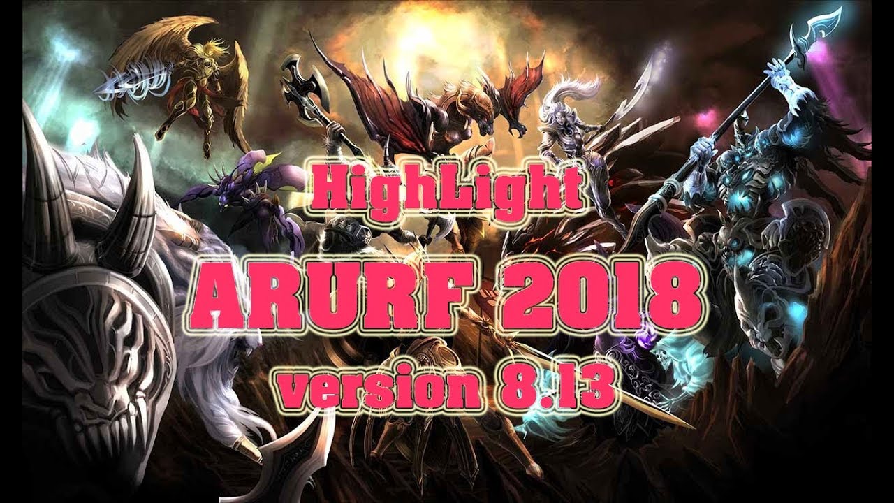 HighLight ARURF 2018 Version 8.13