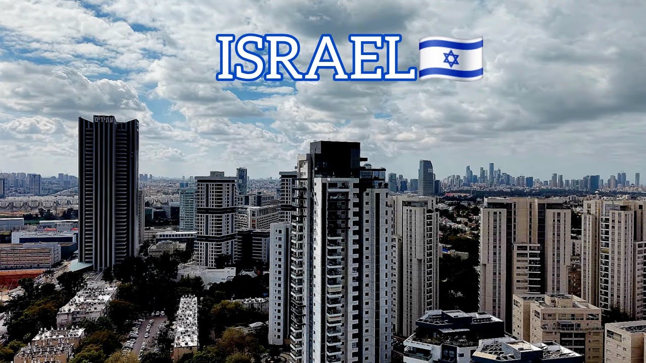 Amazing Tel Aviv Israel 🇮🇱 Drone View Cinematic 4K Aerial Footage