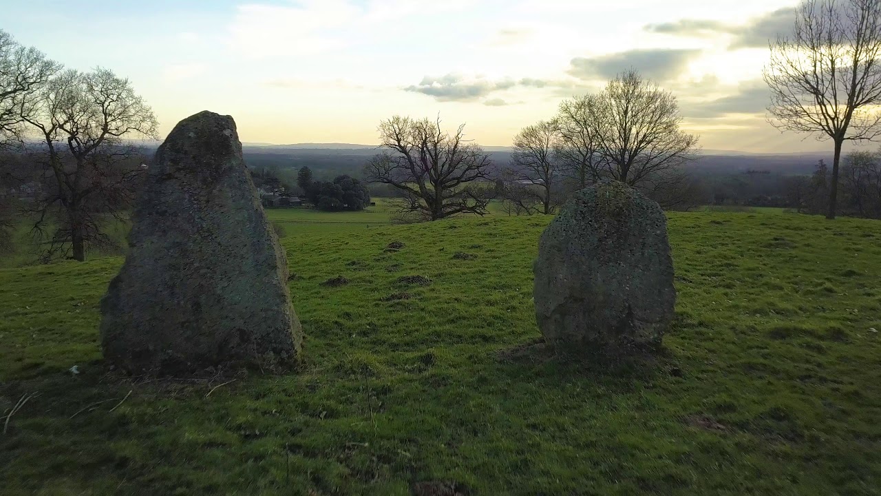 Stone Circle upon Hascombe Hill, Surrey