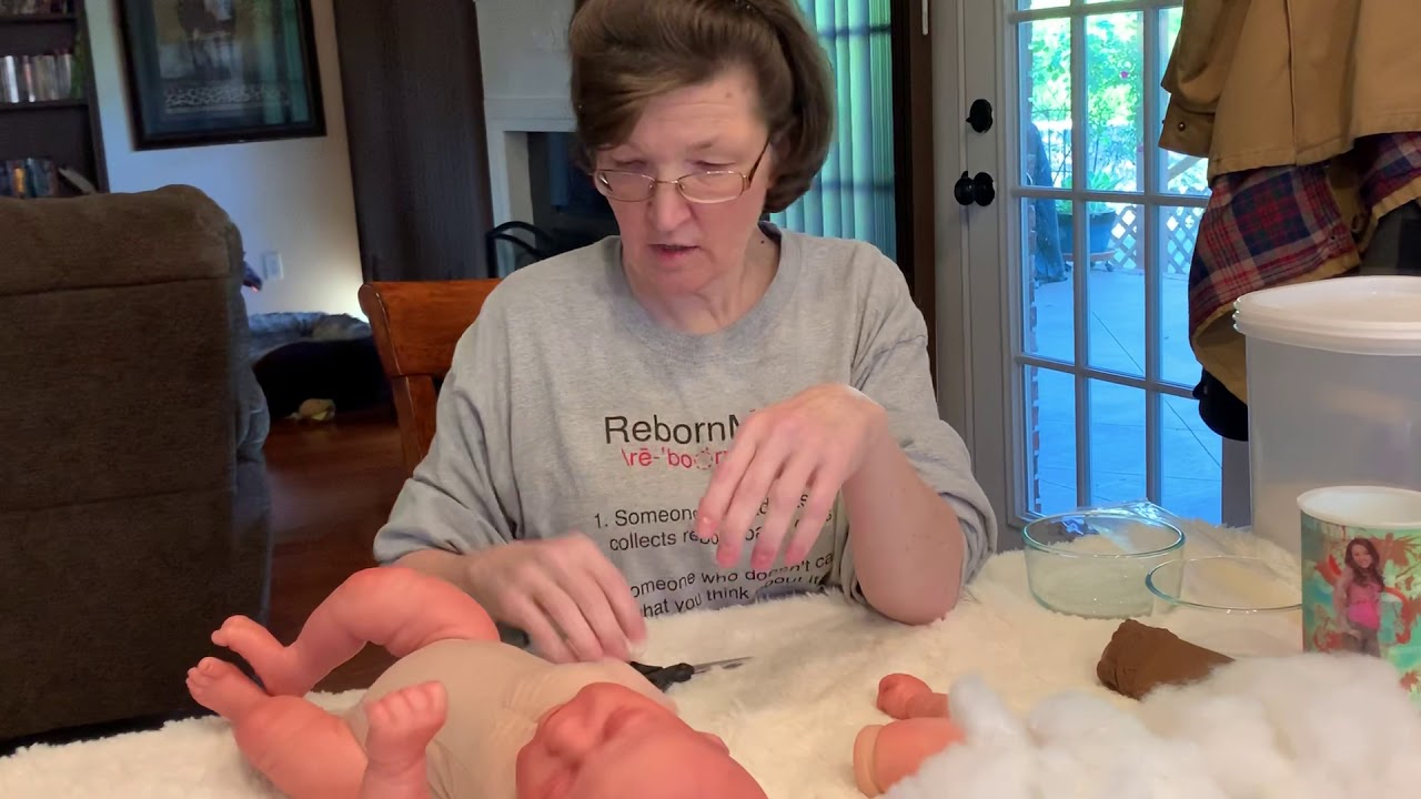 Re stuffing and weighting your reborn doll Pt 1