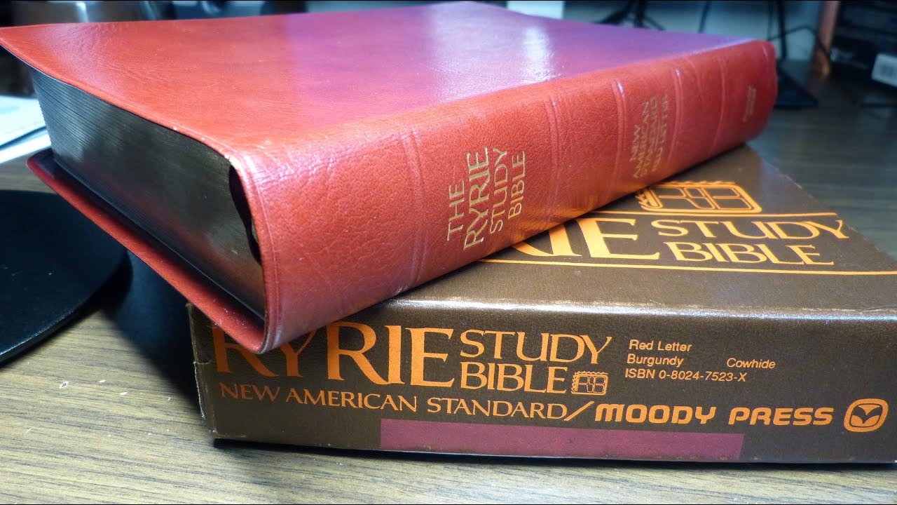 The Ryrie Study Bible NASB