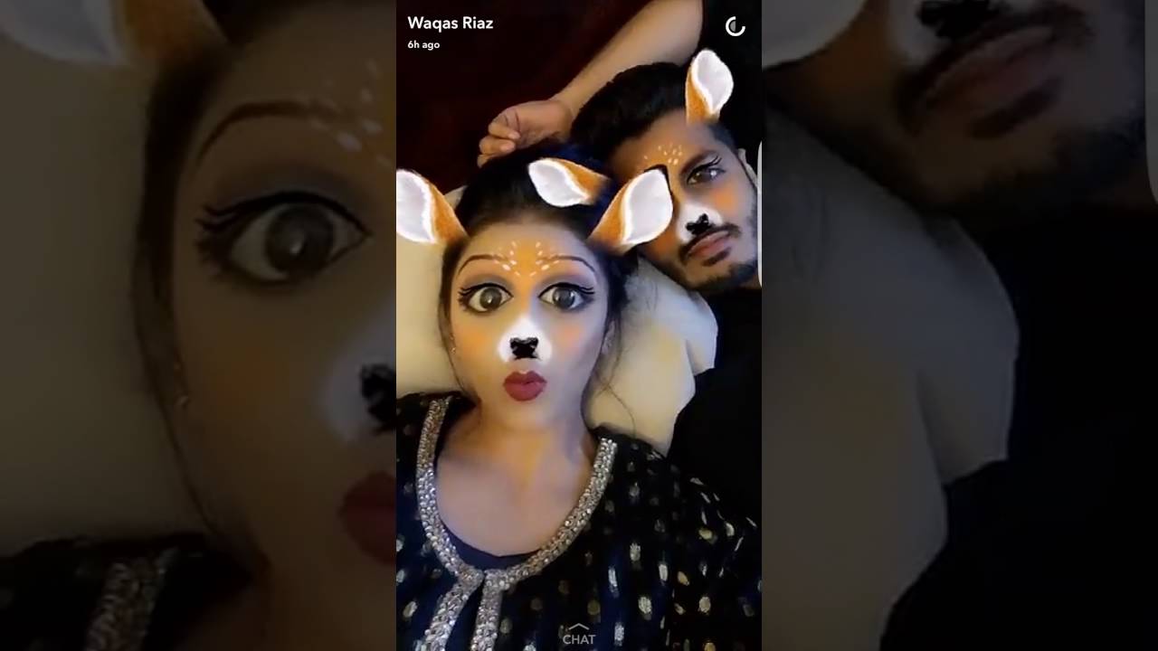 Dhoombros waqas riaz snapchat for eid and doing Q&A