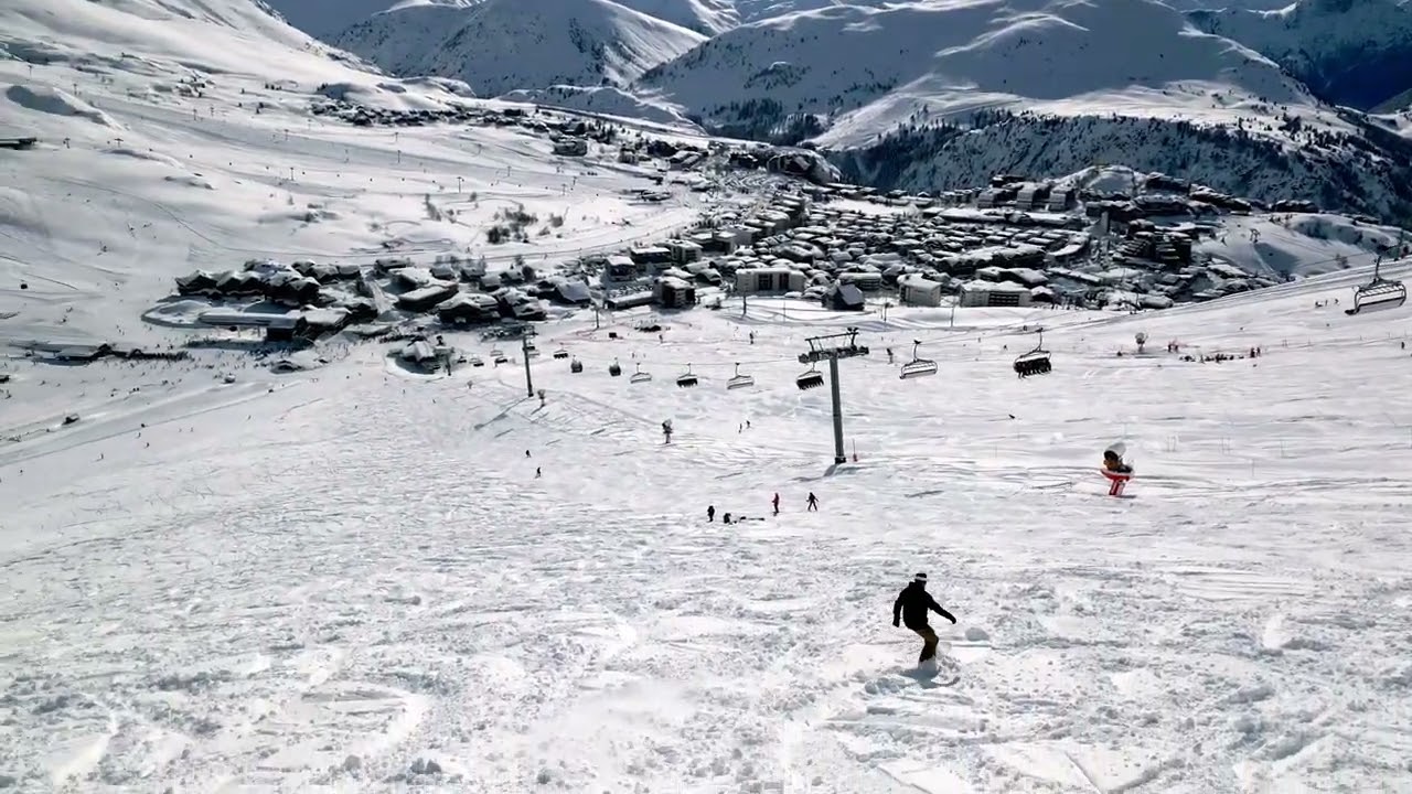 Luke at Alpe D'huez Drone