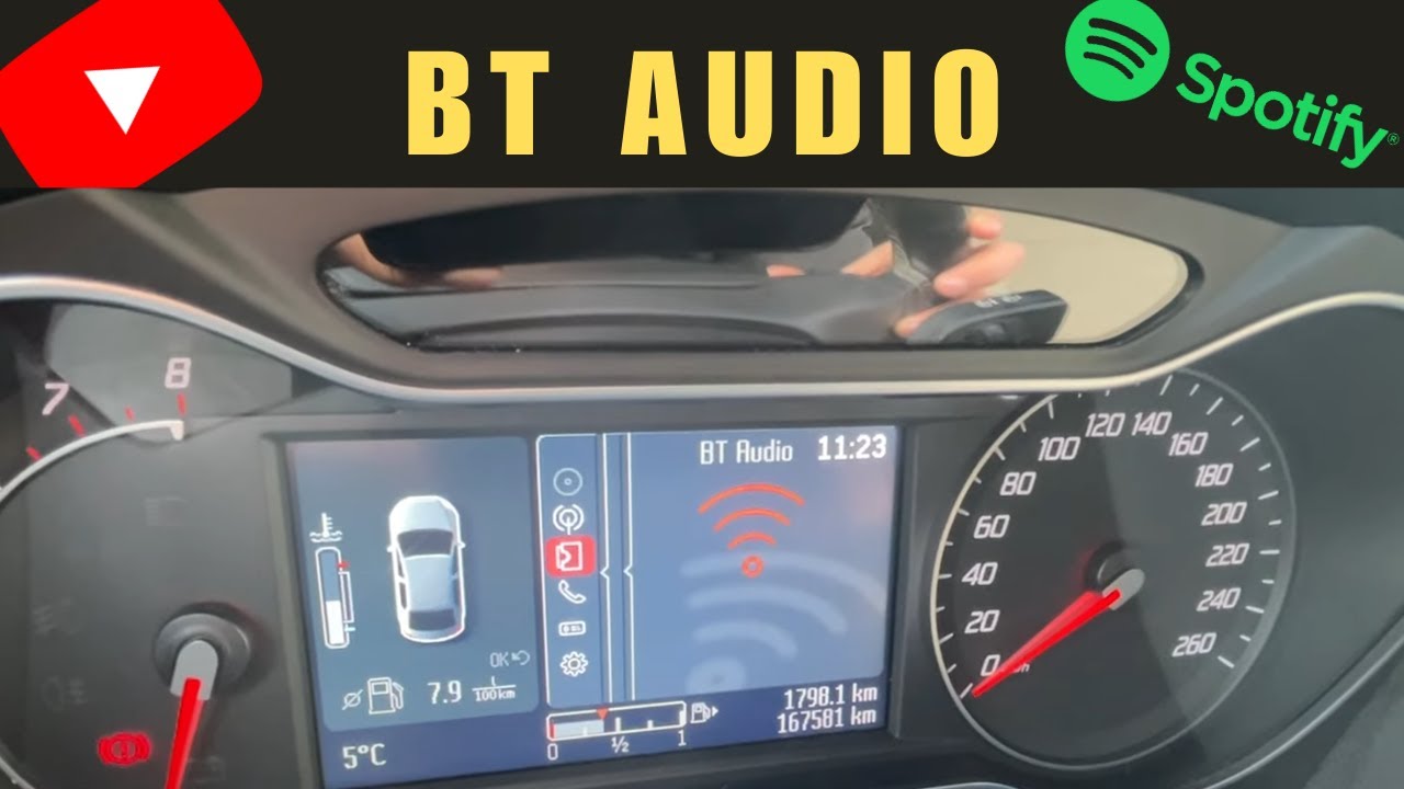 BT AUDIO - FORD MONDEO MK4 - słuchanie muzyki przez bluetooth
