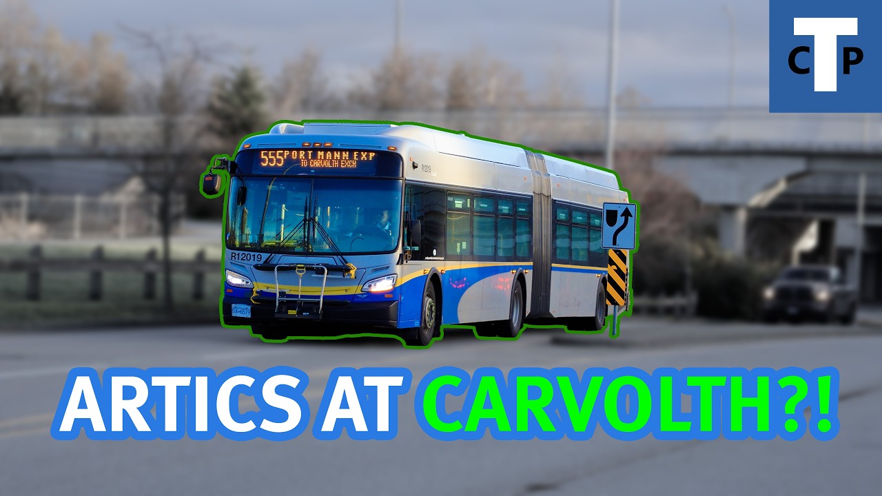 Articulated Weekend Action at Carvolth Exchange! (4K)