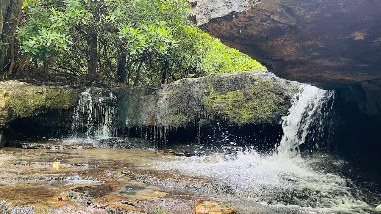 Mash Fork Falls WV Waterfall at Camp Creek State Park