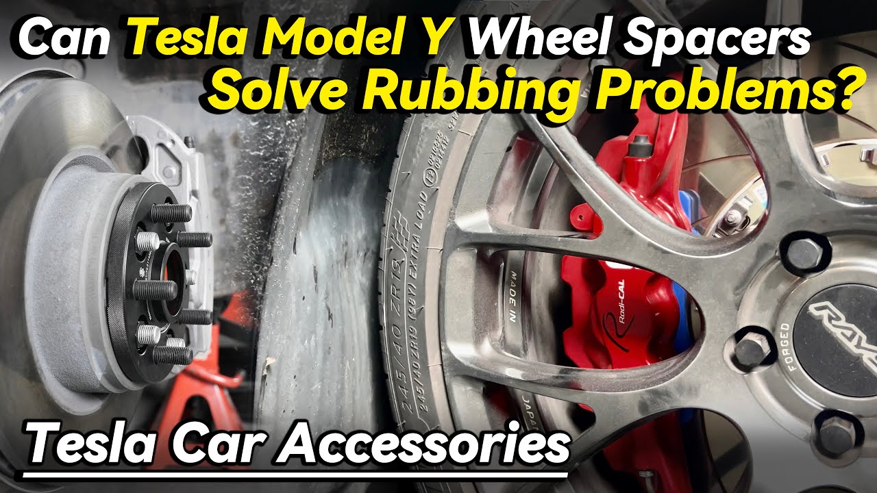 Can Tesla Model Y Wheel Spacers Solve Your Rubbing Problems? - BONOSS Tesla Car Accessories