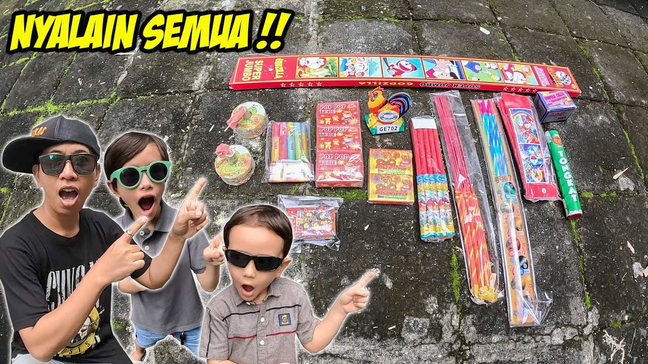 NYALAIN SEMUA PETASAN KEMBANG API MENYAMBUT TAHUN BARU 2023!!