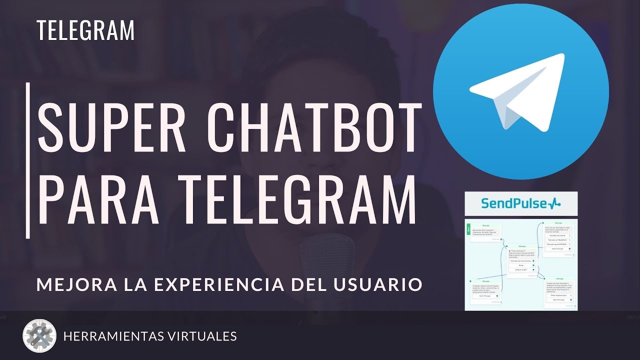 Como crear un CHATBOT para TELEGRAM con SendPulse