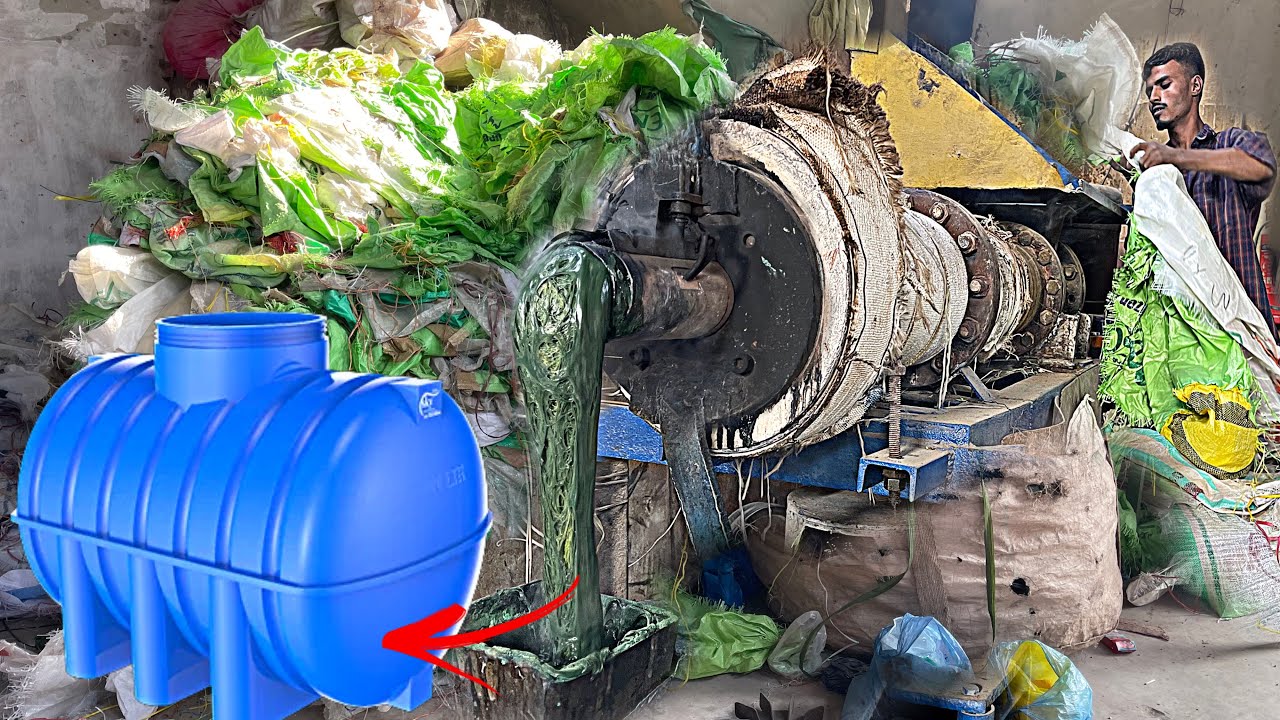 Ingenious Technique of Making Durable Plastic Water Tanks