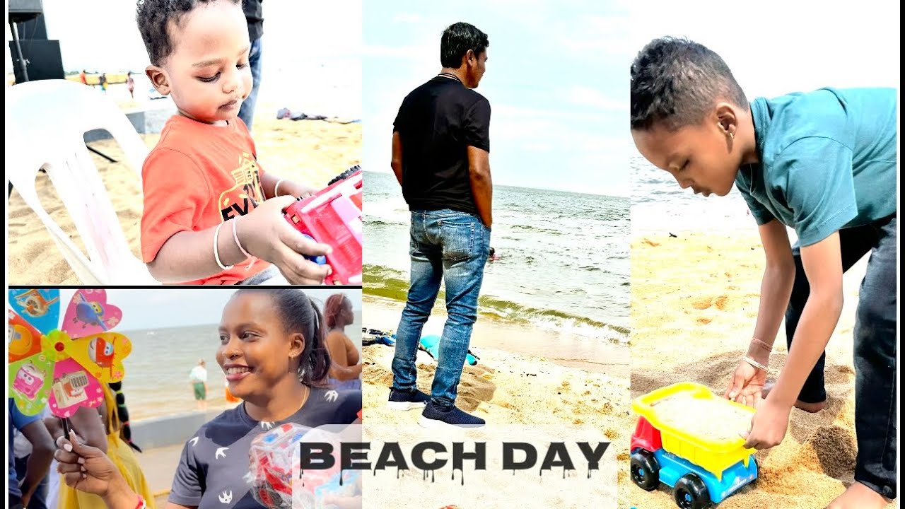 SUNDAY VLOG || OUT TO THE BEACH 🏖️ || #Nashvlogs #blindian #indianugandancouplevlogs