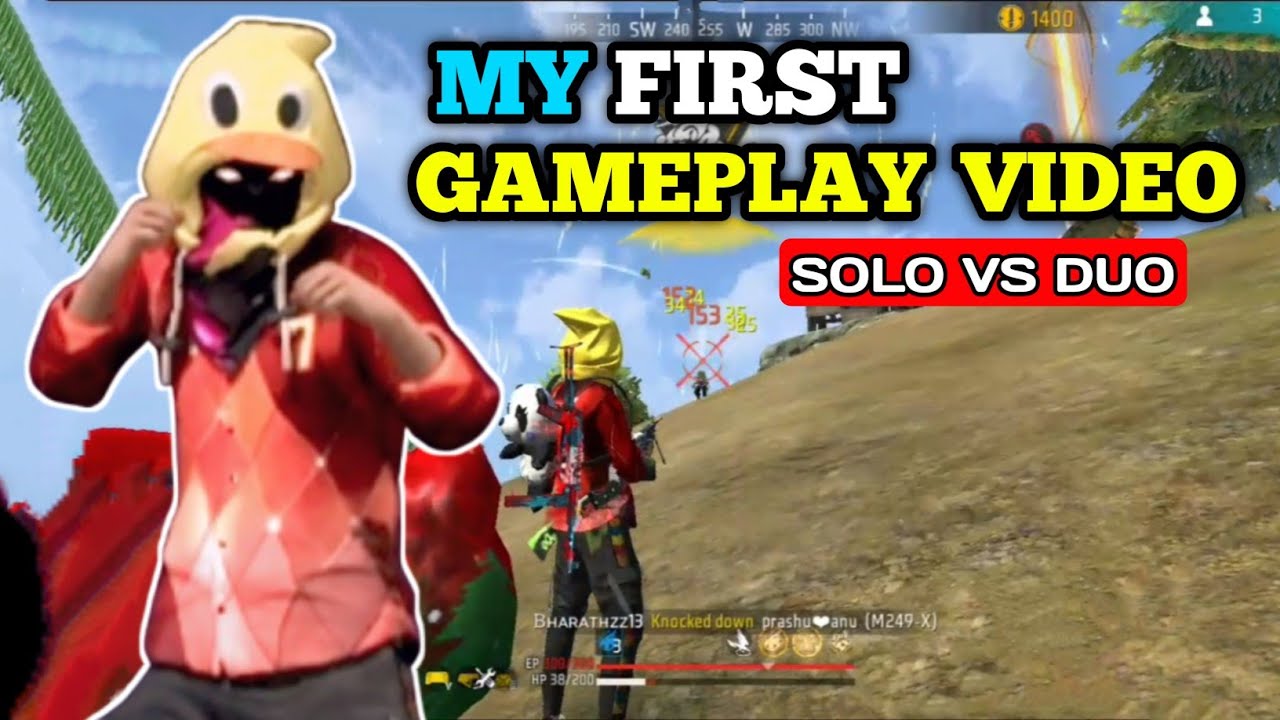 MY FIRST GAMEPLAY VIDEO | BHARATHZ GAMING