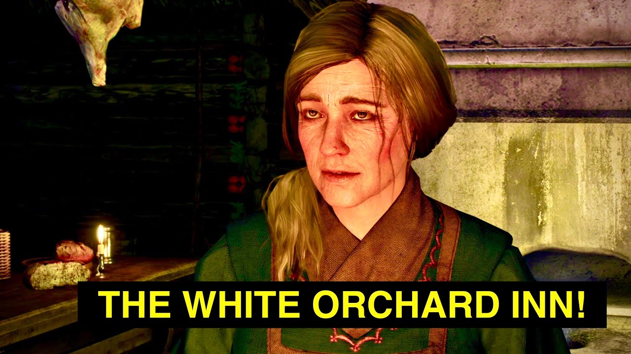 Geralt & Vesemir Arrive at the White Orchard Inn | Early Witcher 3 Story Scene