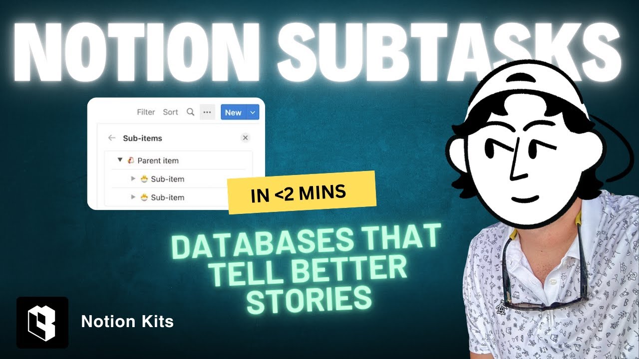 Create Notion Subtasks in Less Than 2 Mins