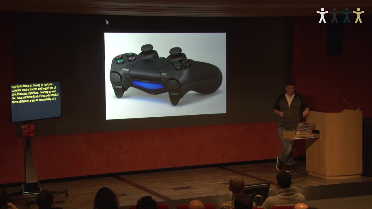 Accessibility in the games industry - Ian Hamilton - Meetup #12 - March 2018