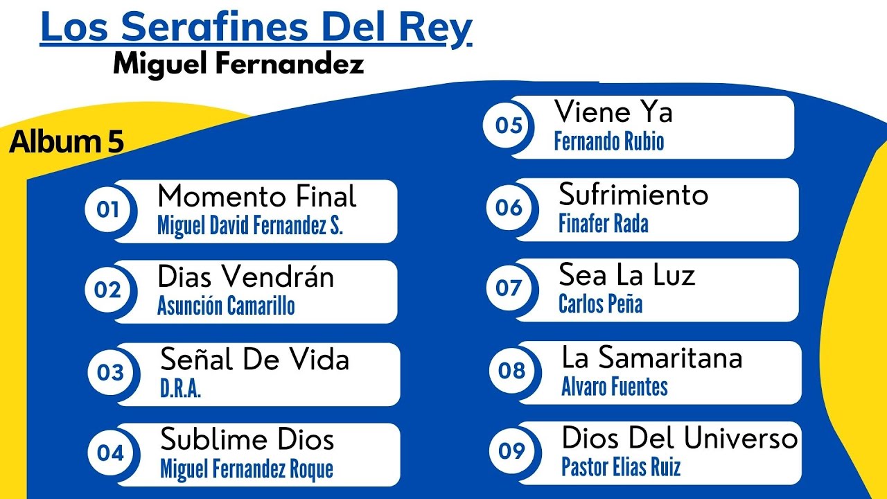 Miguel Fernandez y Los Serafines Del Rey - Album 5