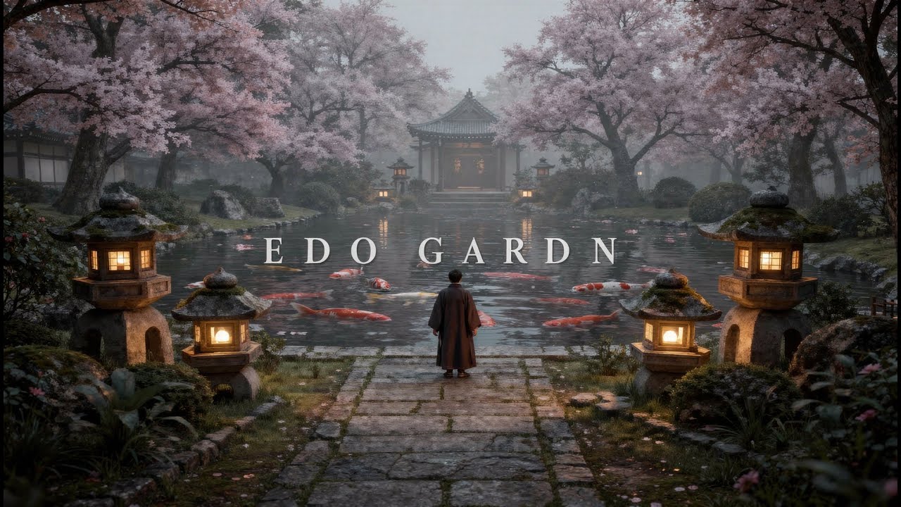 Sakura, Silence & Stone | Japanese Zen Music for Inner Strength & Peace | Relax Meditate