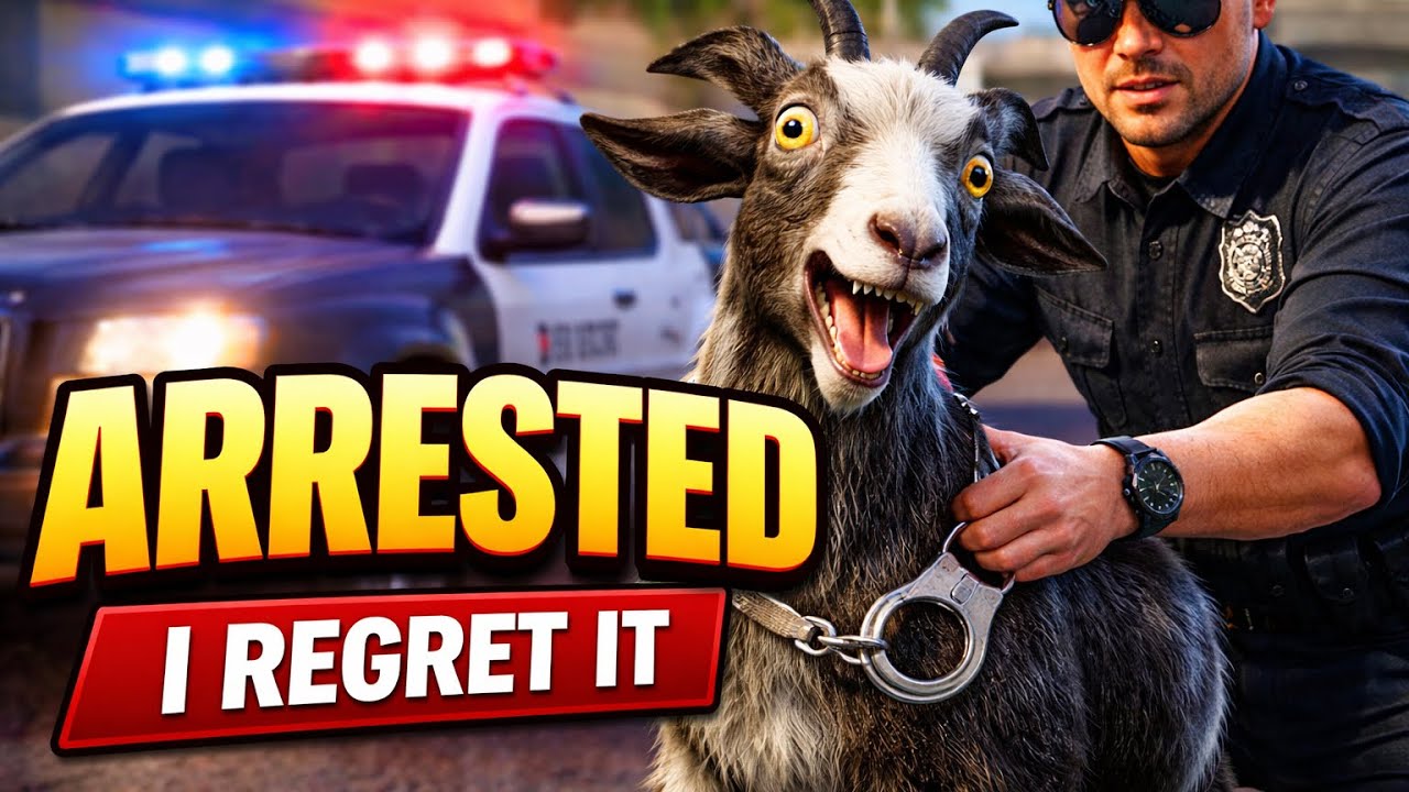 	I got arrested in Goat Simulator PAYDAY 💀