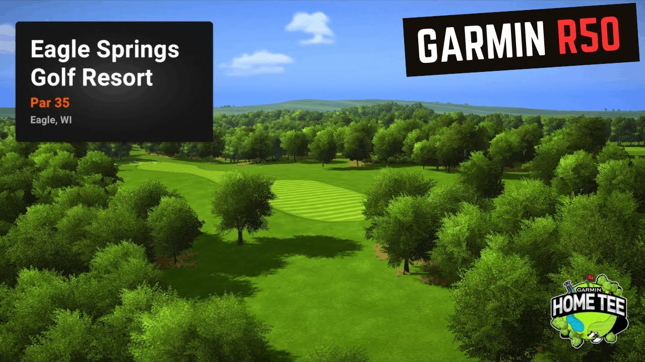 Eagle Springs Golf Resort (Eagle, WI, USA) - Garmin R50 + Home Tee Hero