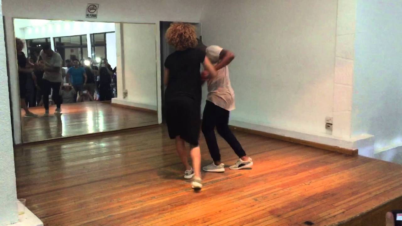 Yoandy Villaurrutia y Diana Rodríguez - salsa con rumba - Junior Club Cd de México 28 abril 2016
