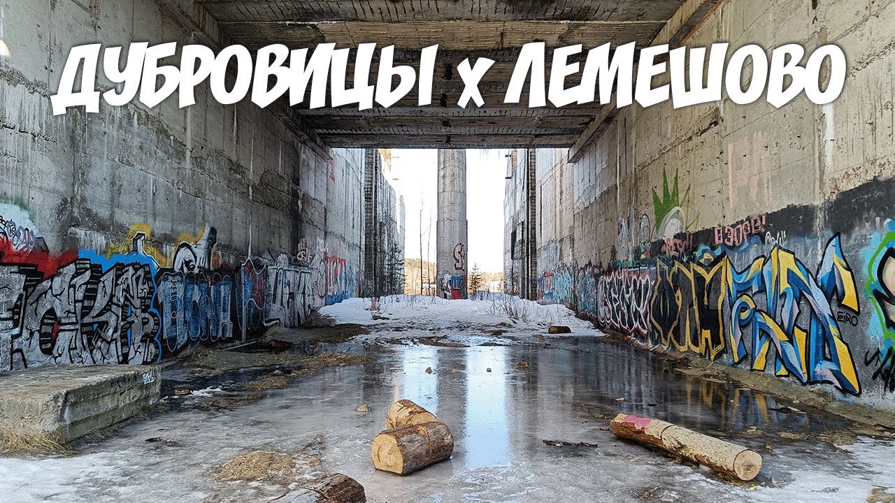 Усадьба Дубровицы и плотина в Лемешово '27.02.2022