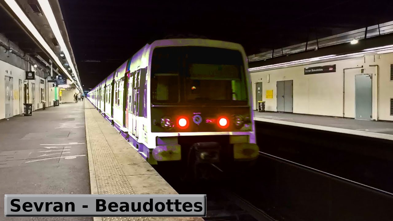 Севран — Бёдоттес | RER B : Париж ( RATP MI79 - MI84 / SNCF Z8100 - Z8400 )