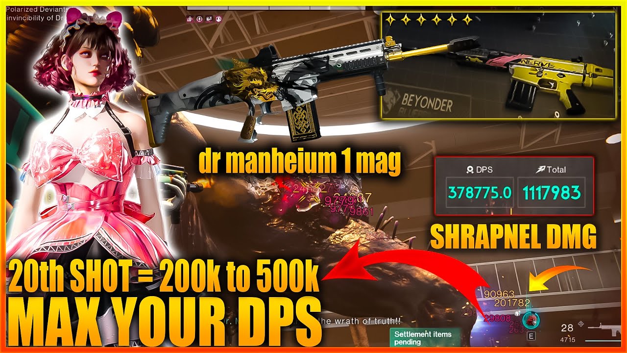 NEW SHRAPNEL BUILD SOCR THE LAST VALOR MAX DPS 1M+ ONCE HUMAN