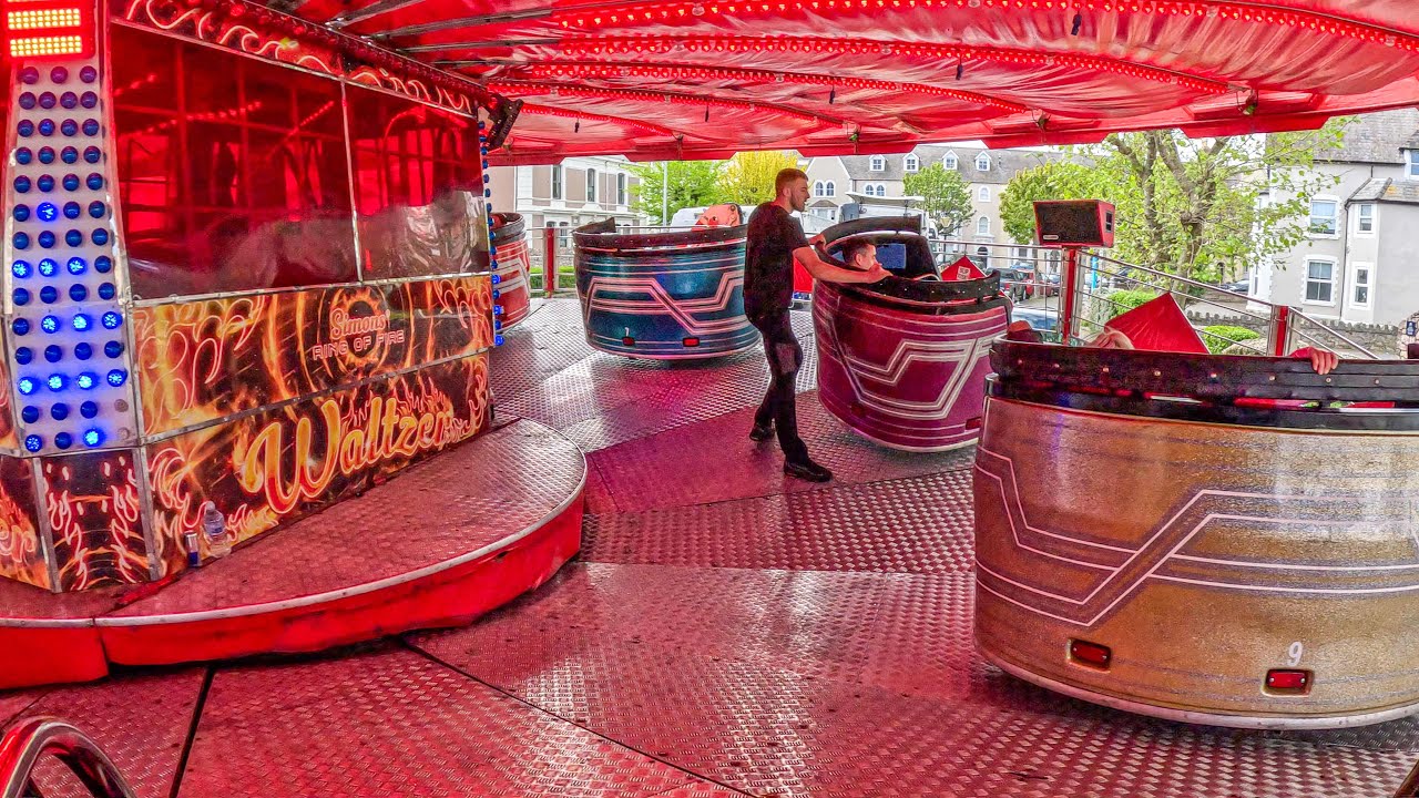 George Simons Jnr - Ring Of Fire Waltzer - Llandudno Victorian Extravaganza 2025 (Onride)