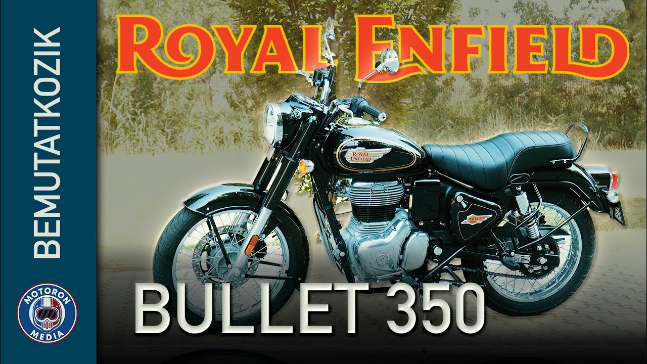 Bemutatkozik a Royal Enfield Bullet 350