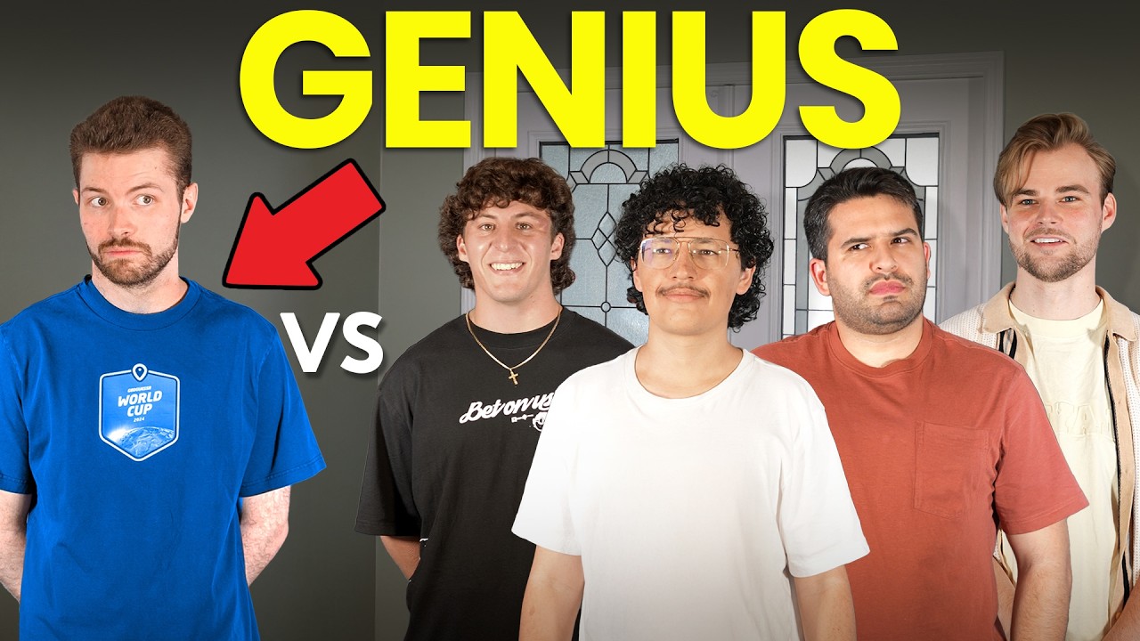 Genius Jake vs. 4 Smart Players (ft. Isaac & Pablo)