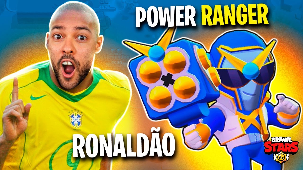 Brawl Stars - O **RONALV&Atilde;O VOLTOU** no Fute Brawl | Power Ranger Brock Sniper