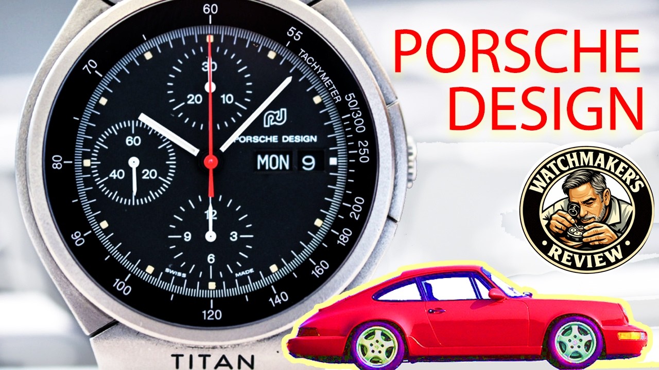 Первые три модели часов Porsche Design: настоящая коллекция часов.